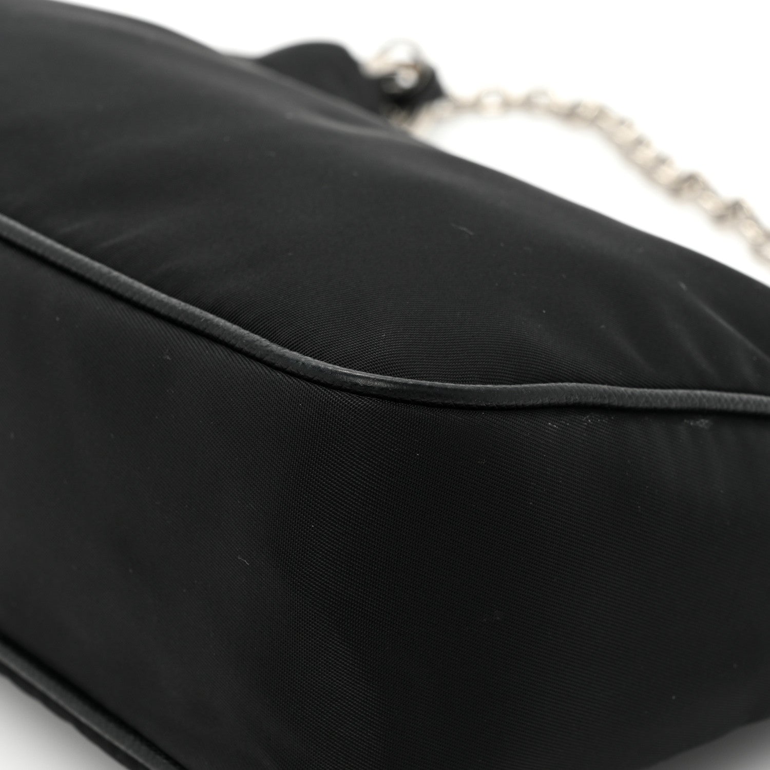 Prada Nylon Re-Edition 2005 Shoulder Bag Black 12 of 14
