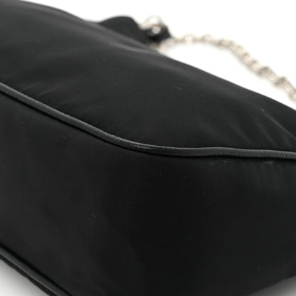 Prada Nylon Re-Edition 2005 Shoulder Bag Black 12 of 14