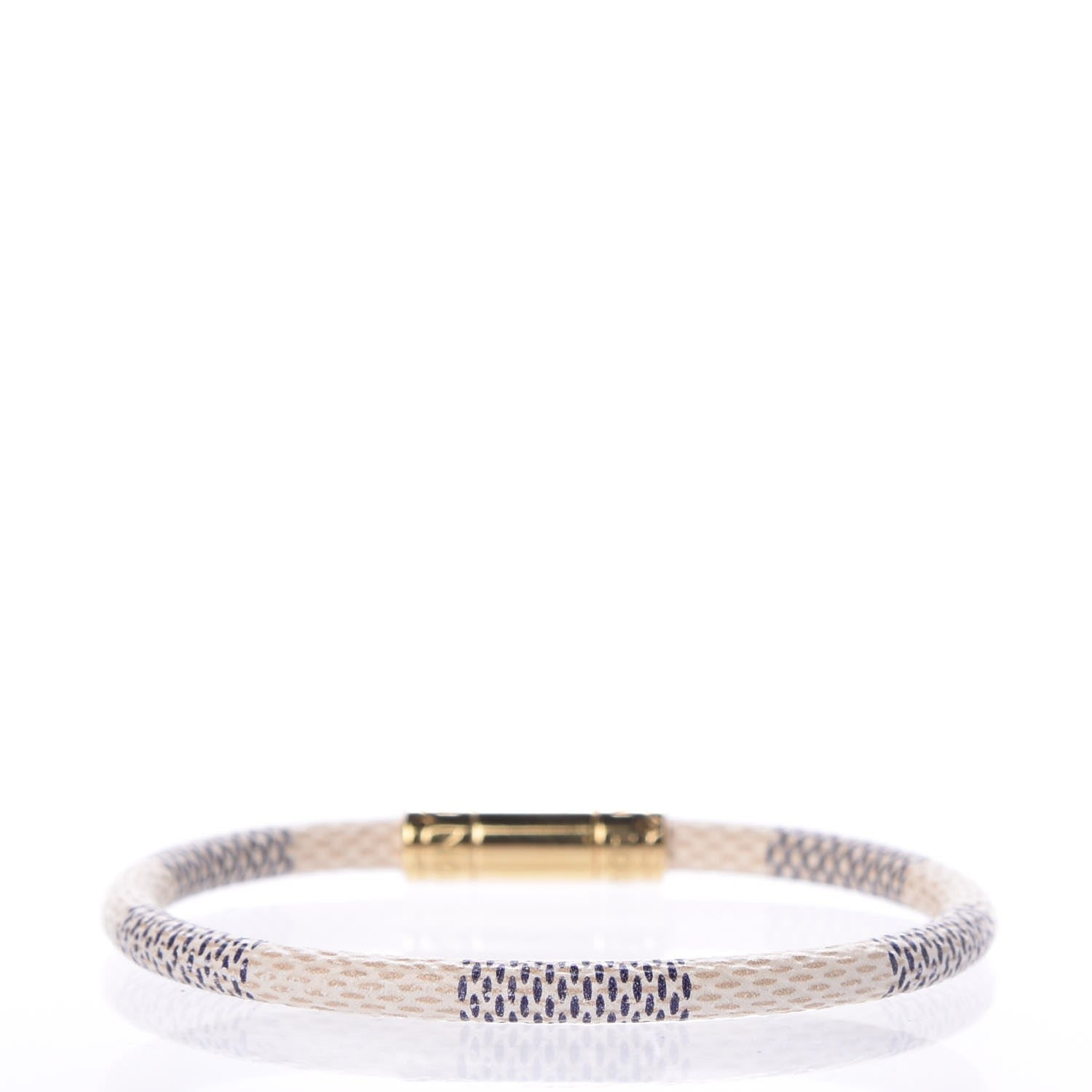 Louis Vuitton Damier Azur Keep It Bracelet 19 3 of 5