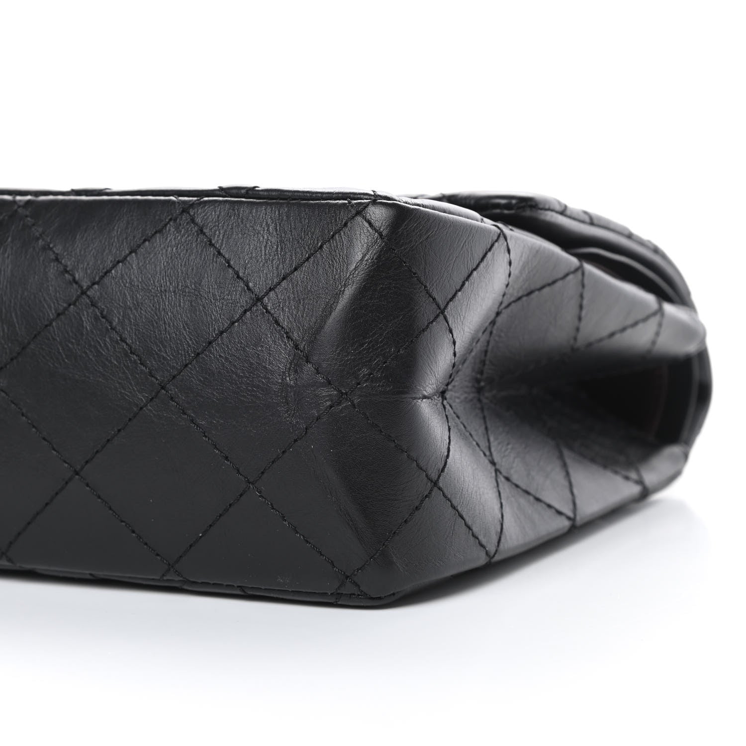 Chanel Aged Calfskin Quilted 2.55 Reissue 227 Flap Black 10 of 14