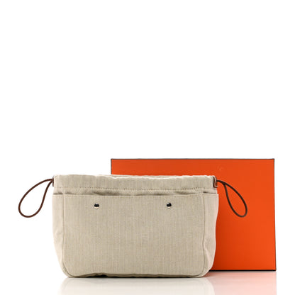Hermes Canvas Barenia Fourbi 25 MM Pouch Naturel Fauve 8 of 8