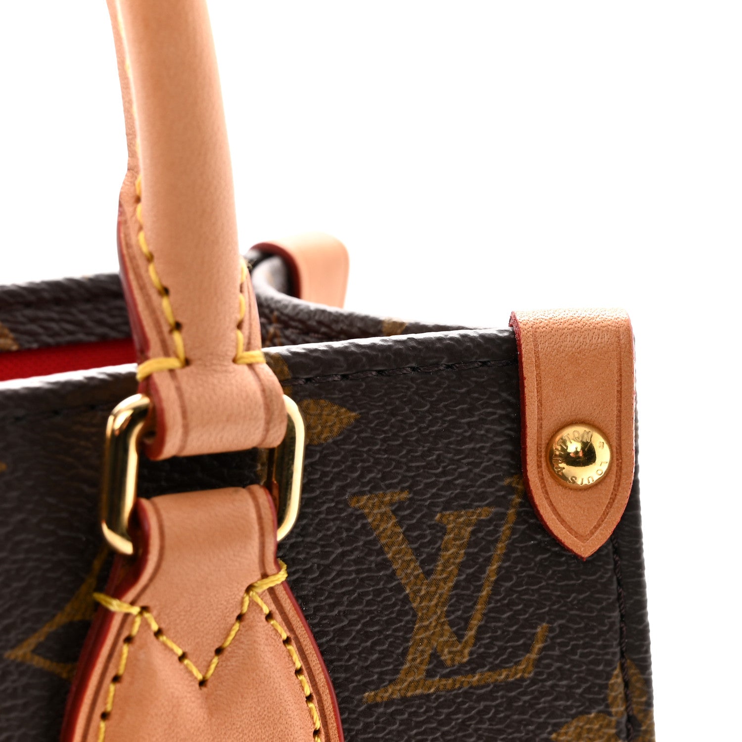 Louis Vuitton Monogram Sac Plat BB 11 of 13