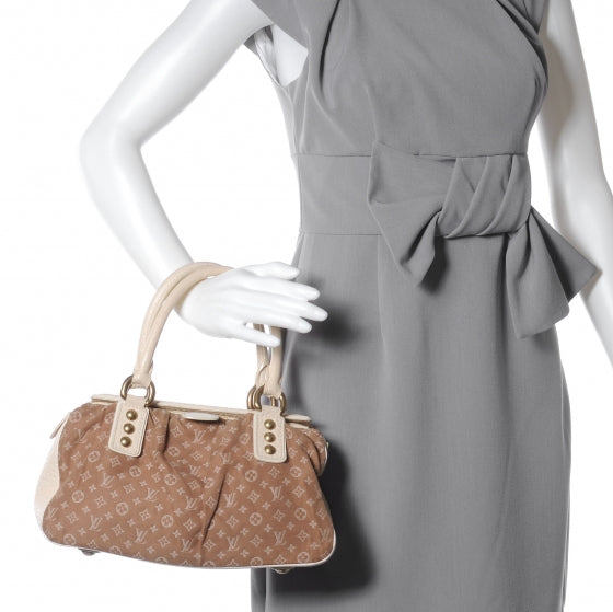 Mini Monogram Trapeze PM Beige