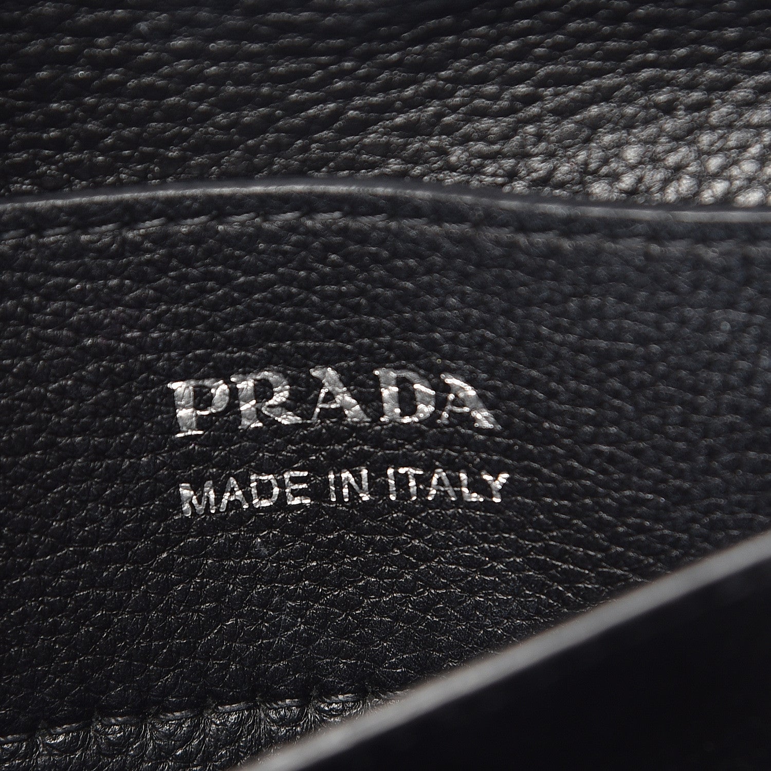 Prada Vitello Daino Small Double Bag Argilla Black 8 of 23