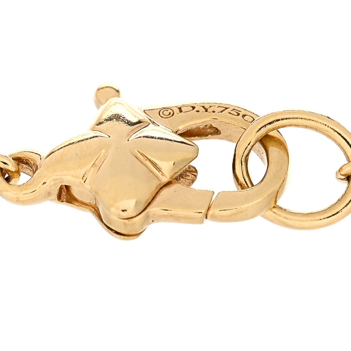 18K Yellow Gold Diamond Petite Modern Renaissance Bracelet