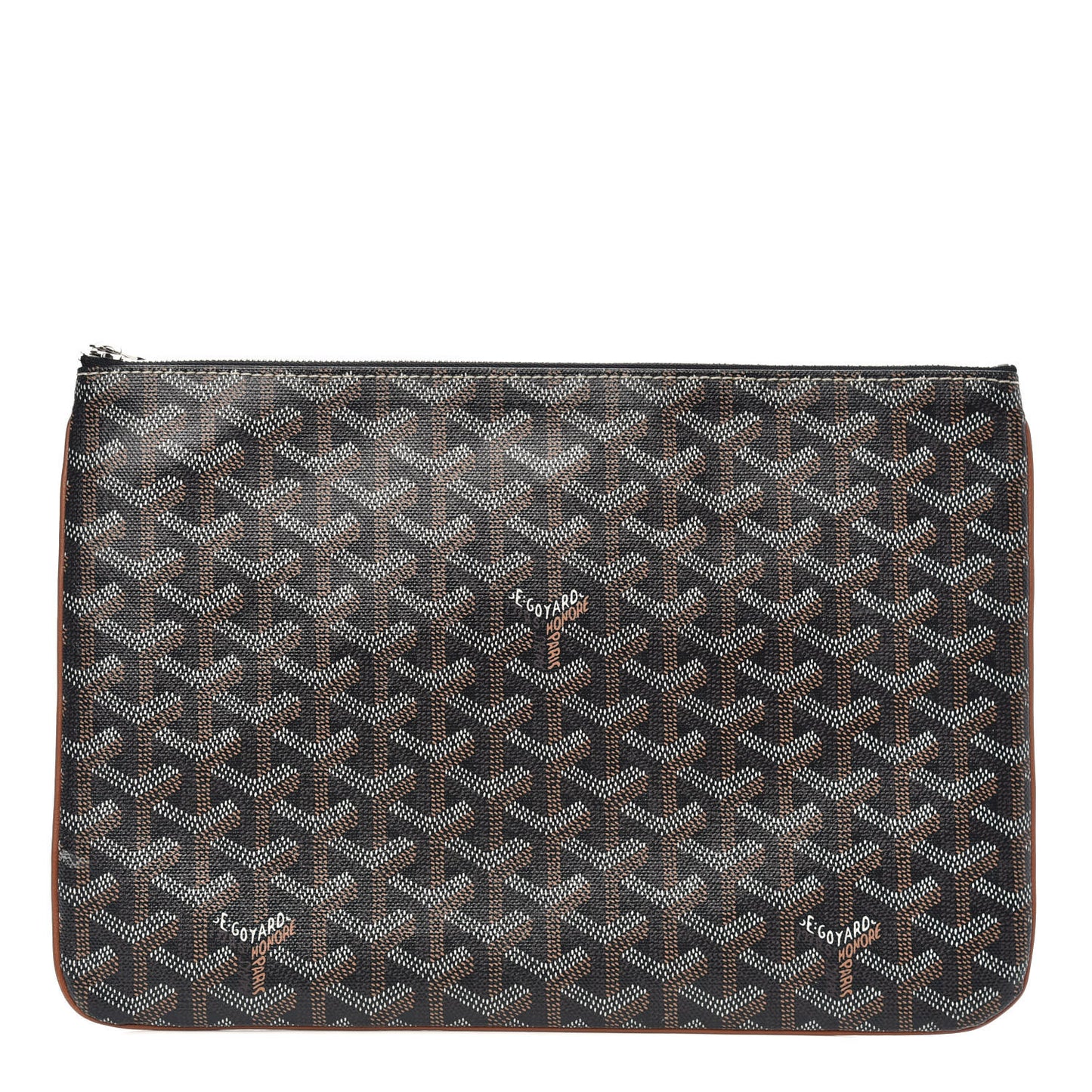 Goyardine Senat Pochette MM Black Gold