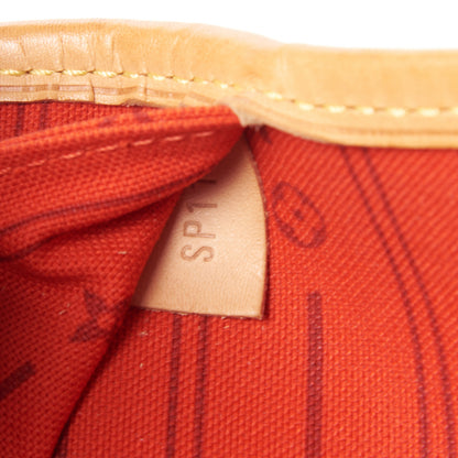 Louis Vuitton Monogram My LV Heritage Neverfull Rouge Blue De France 8 of 8