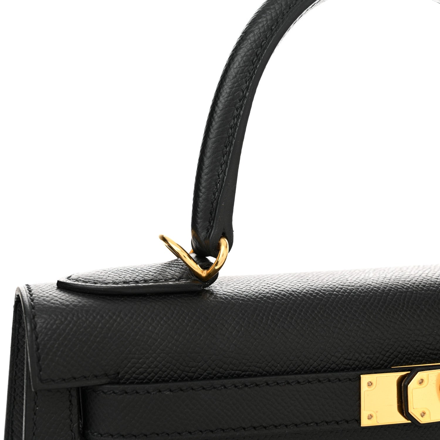 Hermes Epsom Kelly Sellier 28 Black 17 of 17