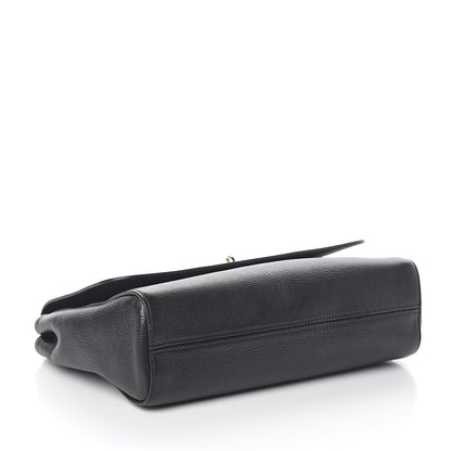 Mulberry Glossy Goatskin Medium Lily Black 4 of 9