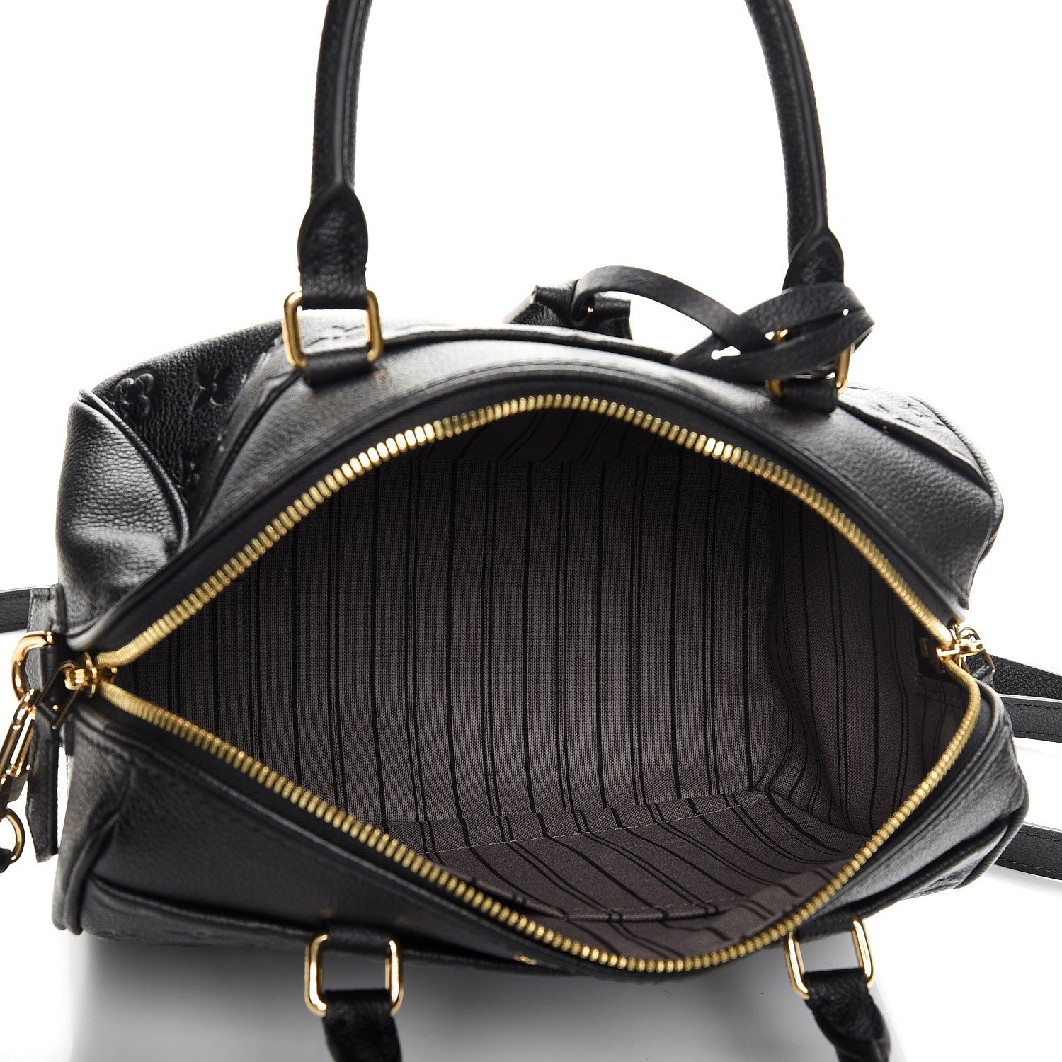 Louis Vuitton Empreinte Speedy Bandouliere 25 NM Black 6 of 8