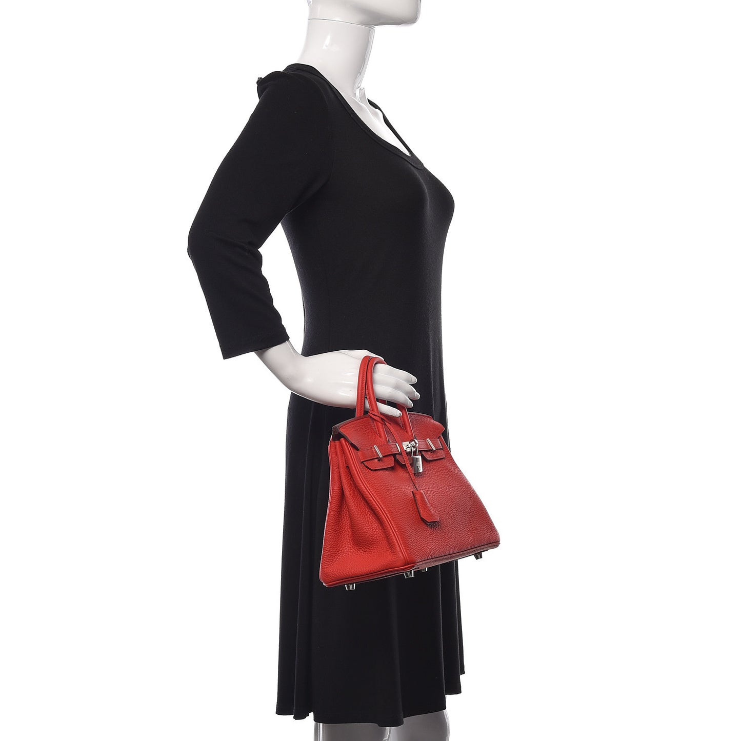 Togo Birkin 25 Rouge De Coeur