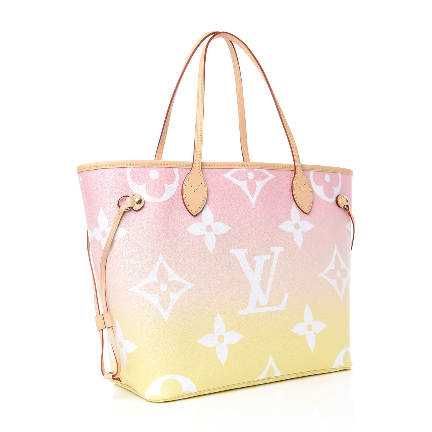 Louis Vuitton Monogram Giant By The Pool Neverfull MM Light Pink 4 of 12