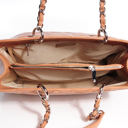 Chanel Caviar Grand Shopping Tote GST Dark Beige 7 of 7