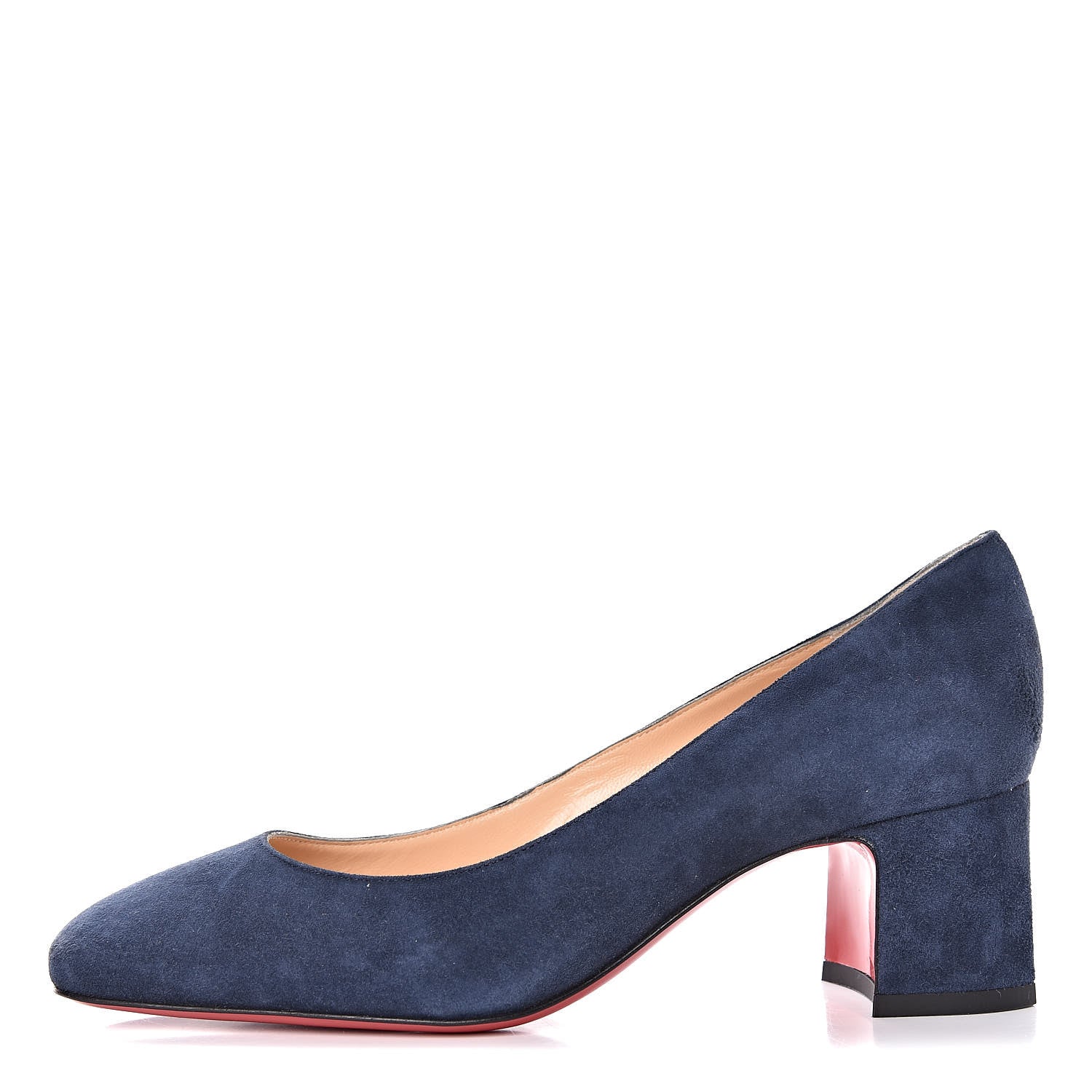 Christian Louboutin Veau Velours Donna Stud 55 Pumps 36.5 Bavarois 1 of 10