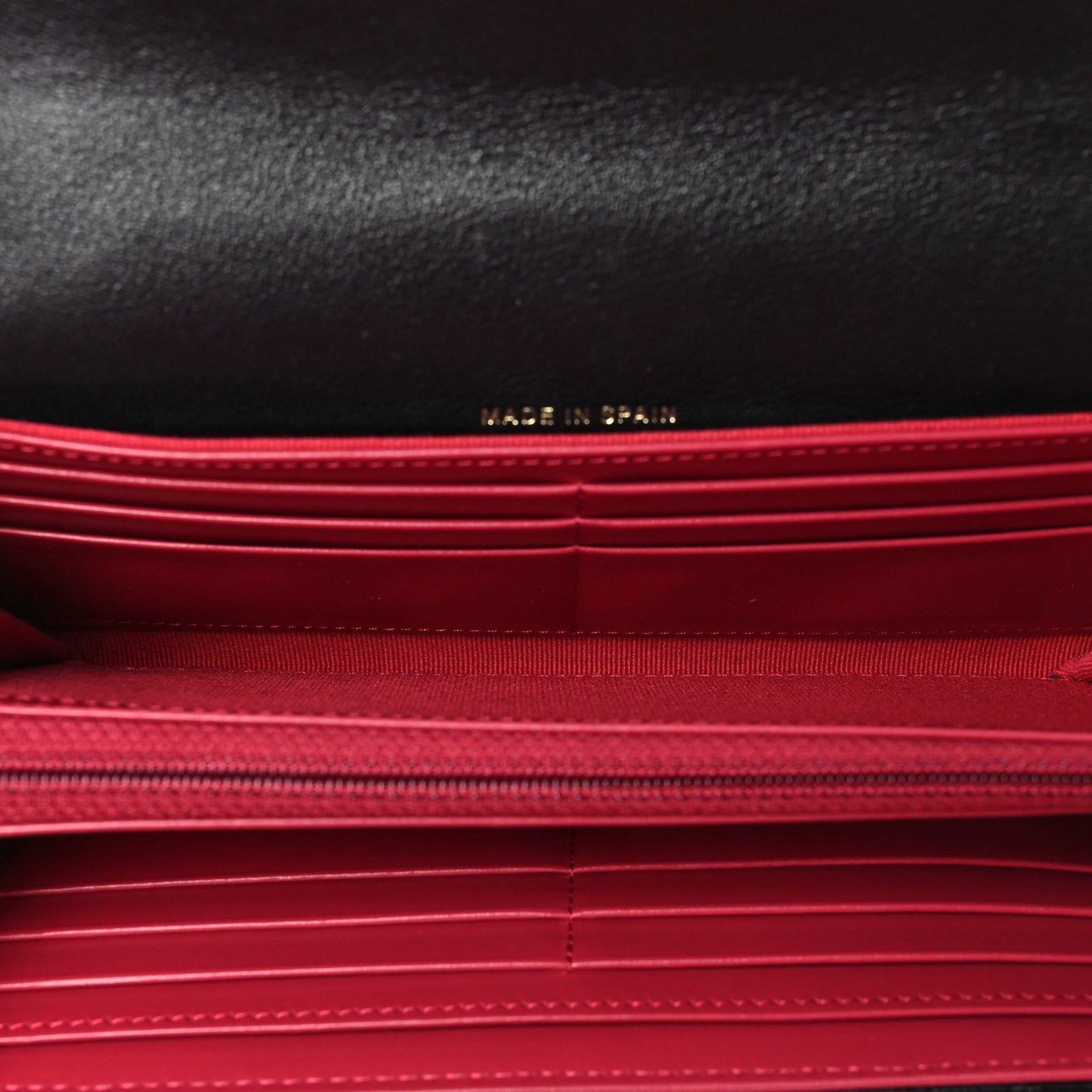 Lambskin Quilted Chanel 19 Flap Wallet Black