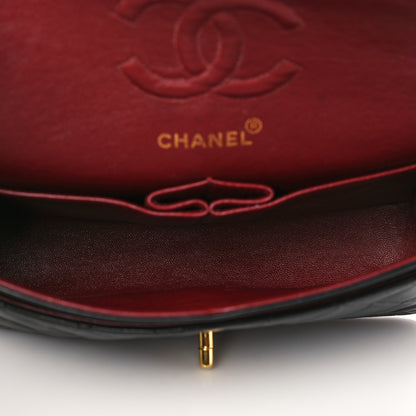 Chanel Lambskin Quilted Small Double Flap Black 5 of 9
