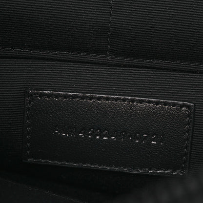 Saint Laurent Grain De Poudre Monogram Monochrome iPad Case Black 8 of 9