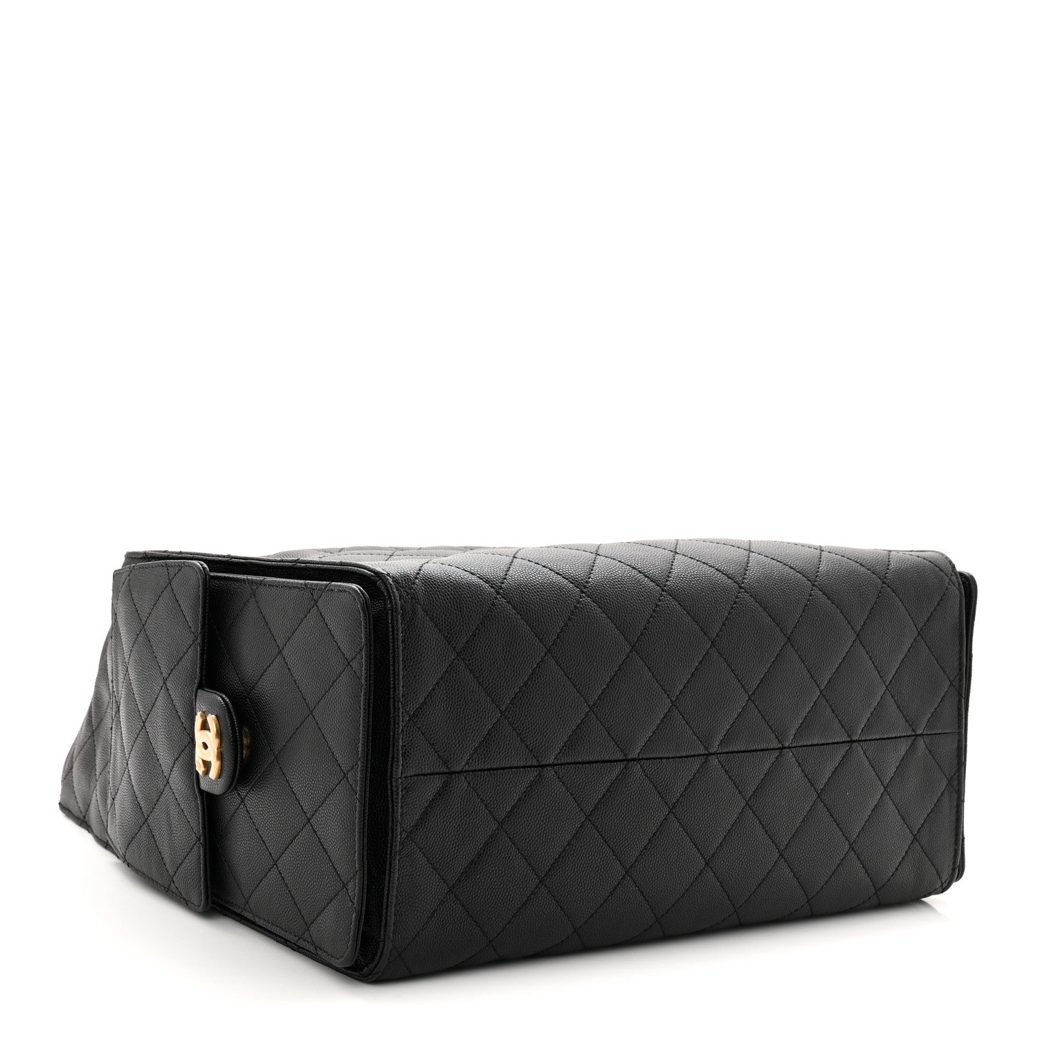 Chanel Caviar Quilted Medium Chanel 25 Handbag Black 5 of 10