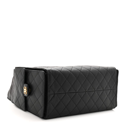 Chanel Caviar Quilted Medium Chanel 25 Handbag Black 5 of 10