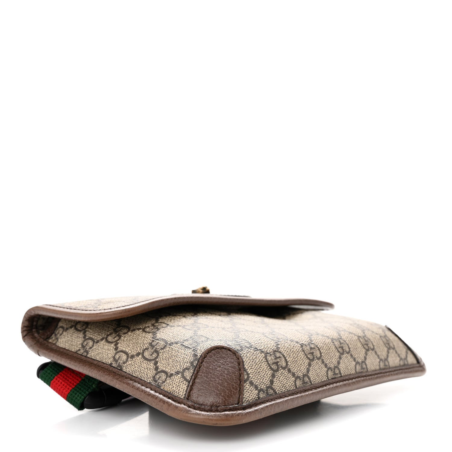 Gucci GG Supreme Monogram Neo Vintage Web Belt Bag Brown 4 of 15