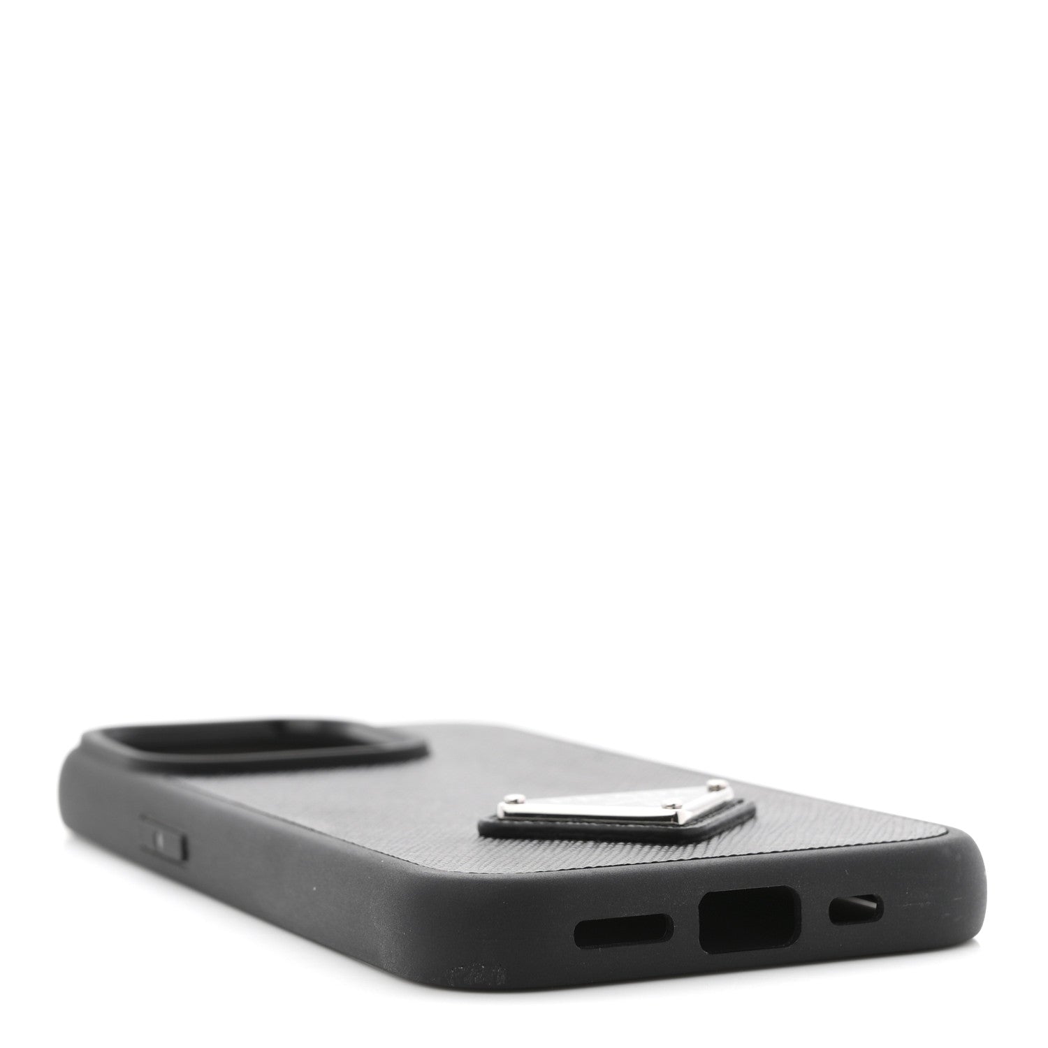Prada Saffiano iPhone 15 Pro Case Black 1844603 – FASHIONPHILE