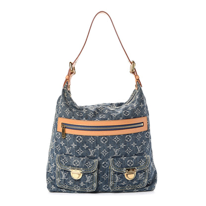 Louis Vuitton Denim Baggy GM Blue 1 of 7