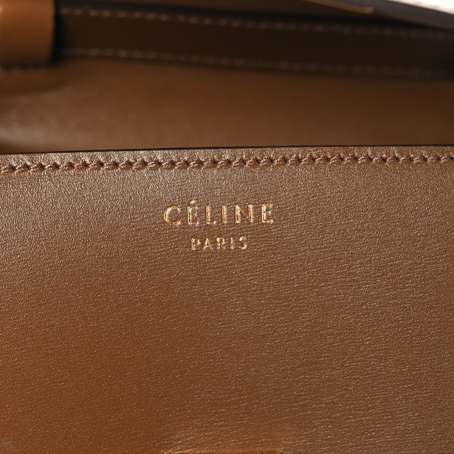 Celine Smooth Calfskin Small Classic Box Flap Bag Camel 6 of 14