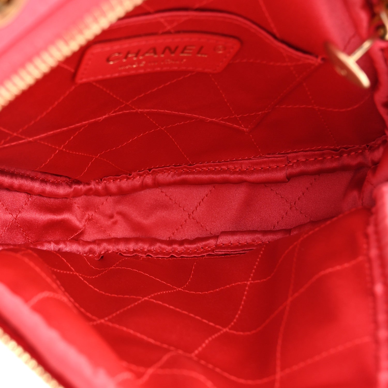 Chanel Lambskin Quilted Diamond Clutch With Chain Pink 5 of 12