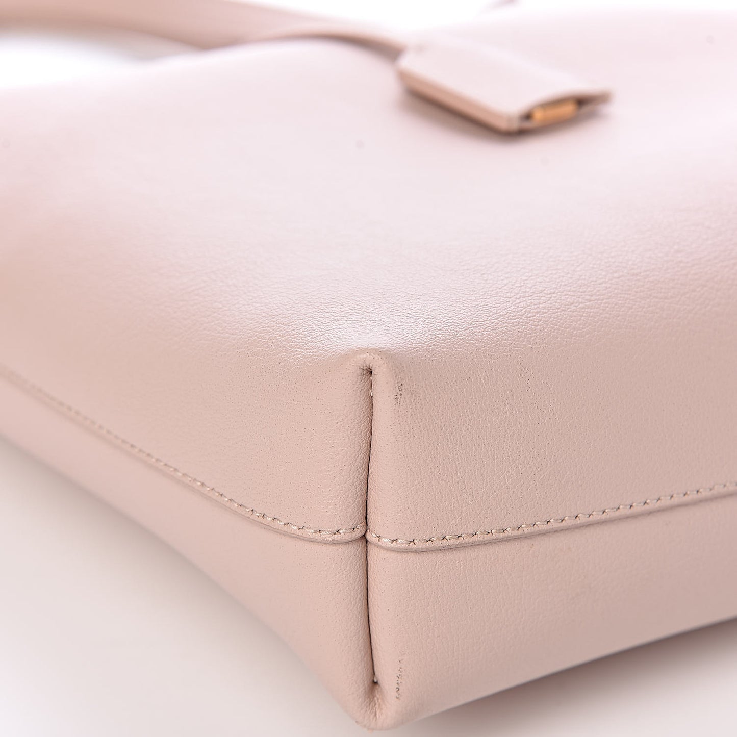 Calfskin Toy Shopping Tote Blush