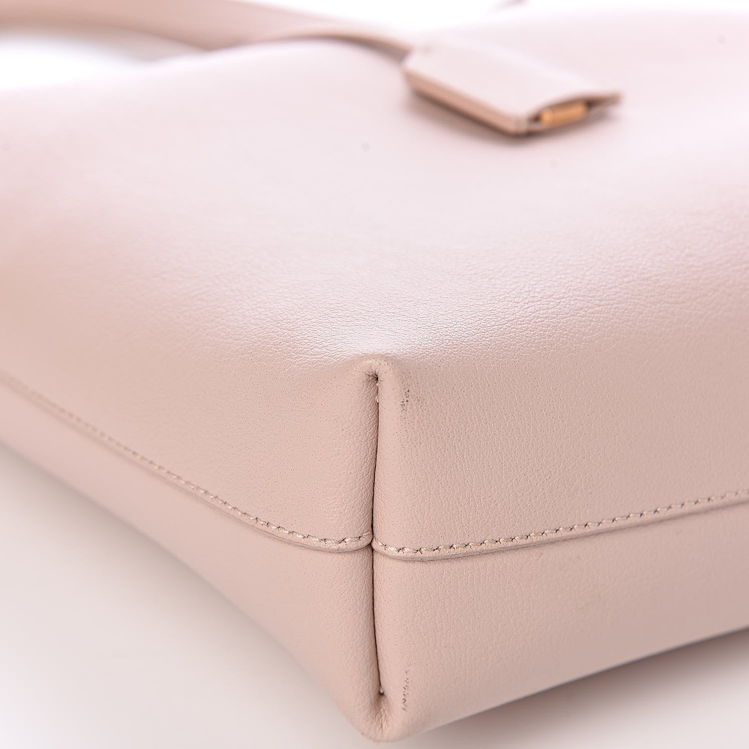 Saint Laurent Calfskin Toy Shopping Tote Blush 9 of 13