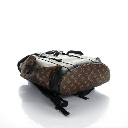 Louis Vuitton Monogram Macassar Christopher PM Backpack 4 of 7