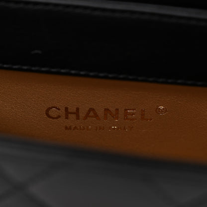 Chanel Lambskin Quilted Small Multiple Chain Flap Black 6 of 10