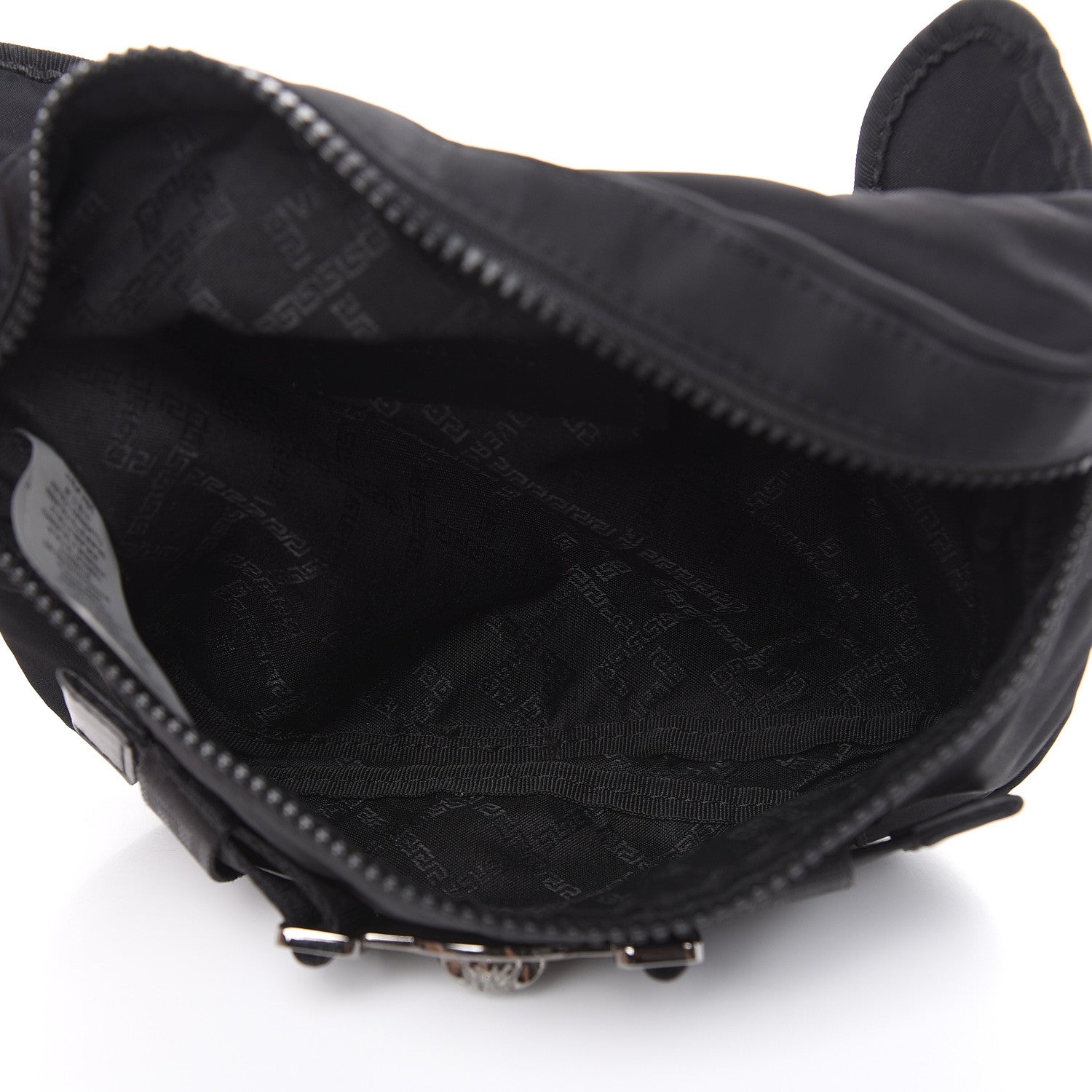 Versace Nylon Palazzo Medusa Belt Bag Black 5 of 7