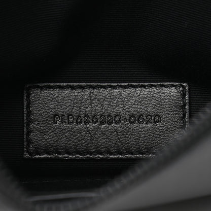 Saint Laurent Grain De Poudre Monogram Bill Pouch Black 7 of 7