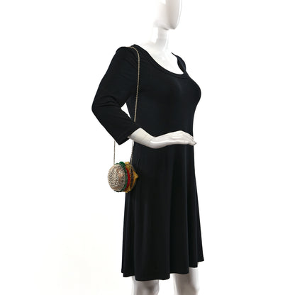 Judith Leiber Crystal Cheeseburger Minaudiere Clutch Multicolor 2 of 9