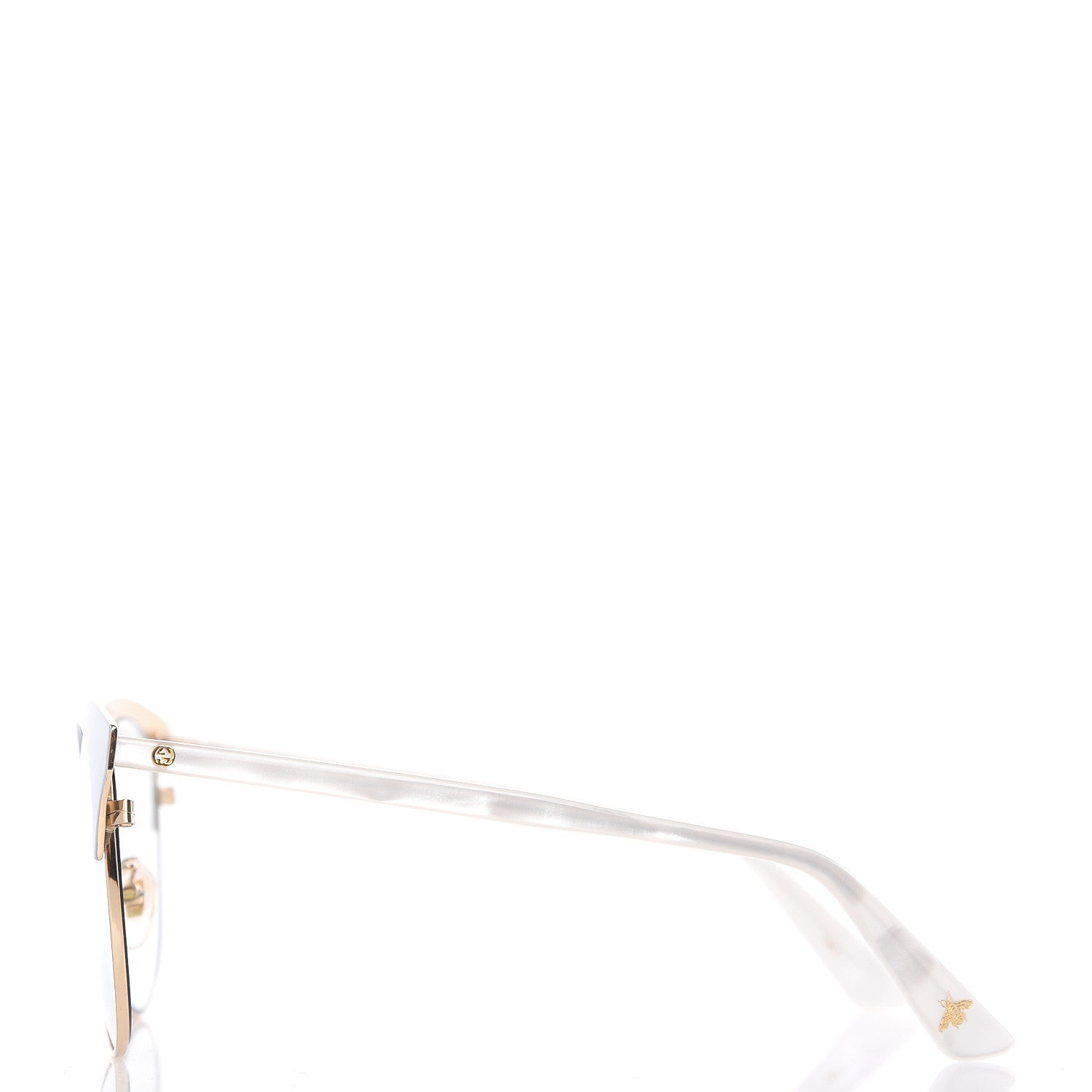 Gucci Round Metal GGG0246 Sunglasses Light Blue 2 of 8