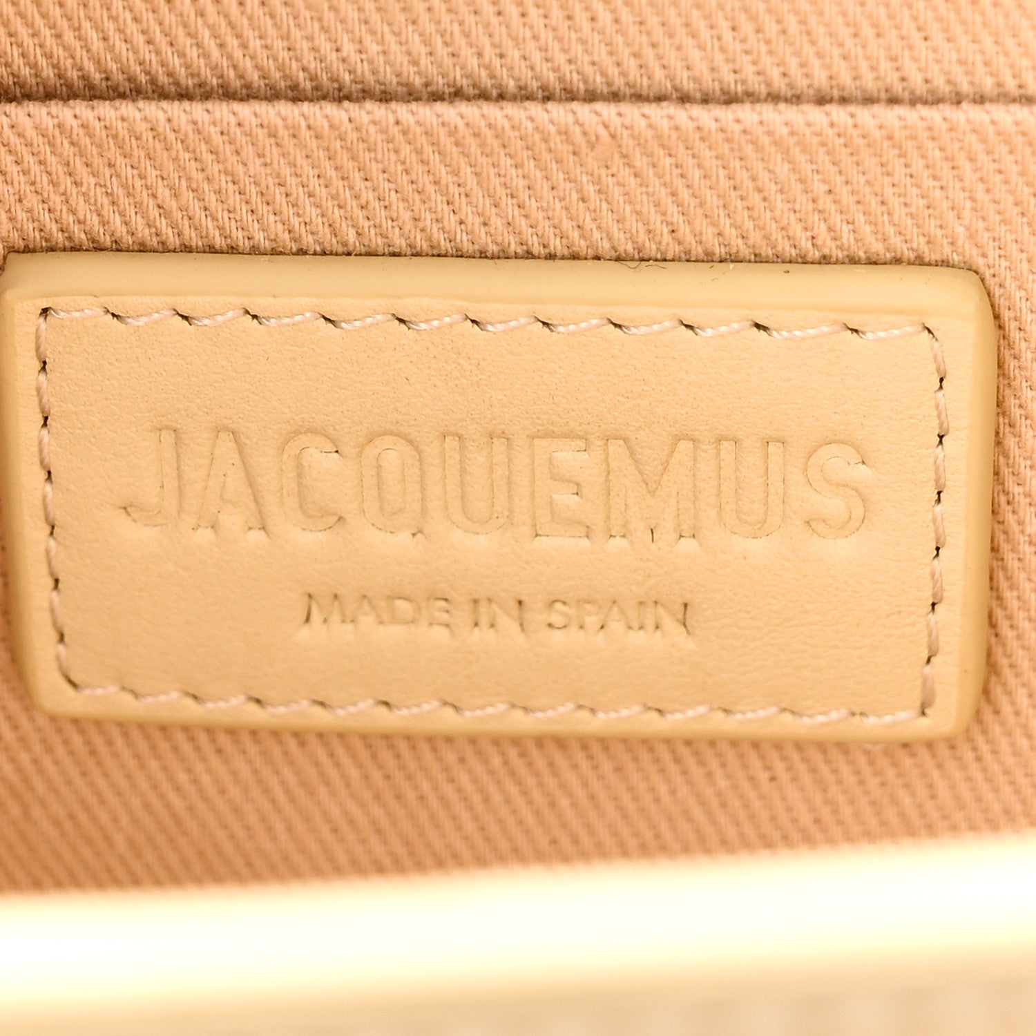 Jacquemus Smooth Calfskin Le Sac Rond Ivory 6 of 9