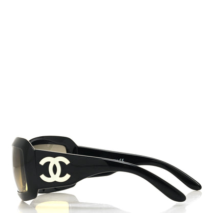 Chanel Mother of Pearl CC Sunglasses 5076-H Black 5 of 10