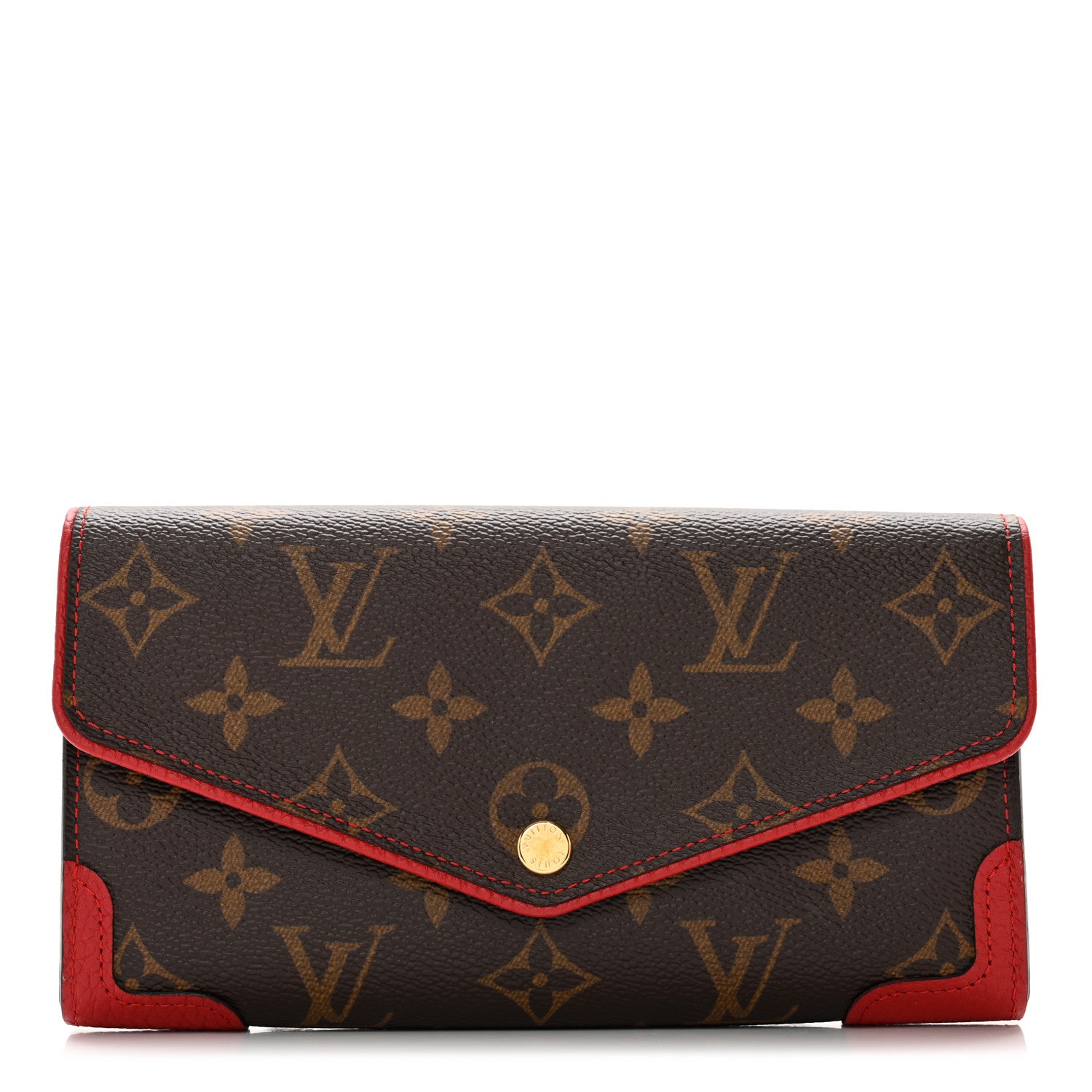 Louis Vuitton Monogram Sarah Retiro Wallet Cherry 1 of 11