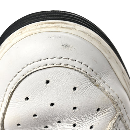Chanel Calfskin Womens Logo Sneakers 36 Black White 9 of 15