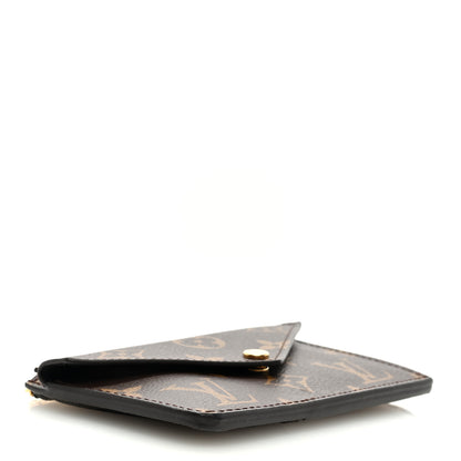 Louis Vuitton Monogram Recto Verso Card Holder Black 4 of 6