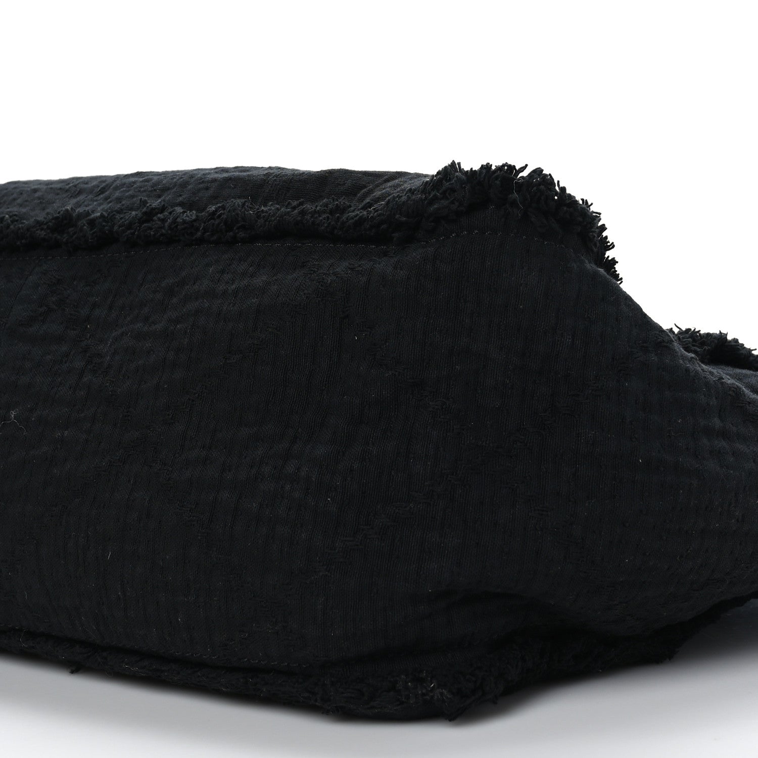 Chanel Canvas Extra Large Double Face Shopping Tote Black 9 of 9