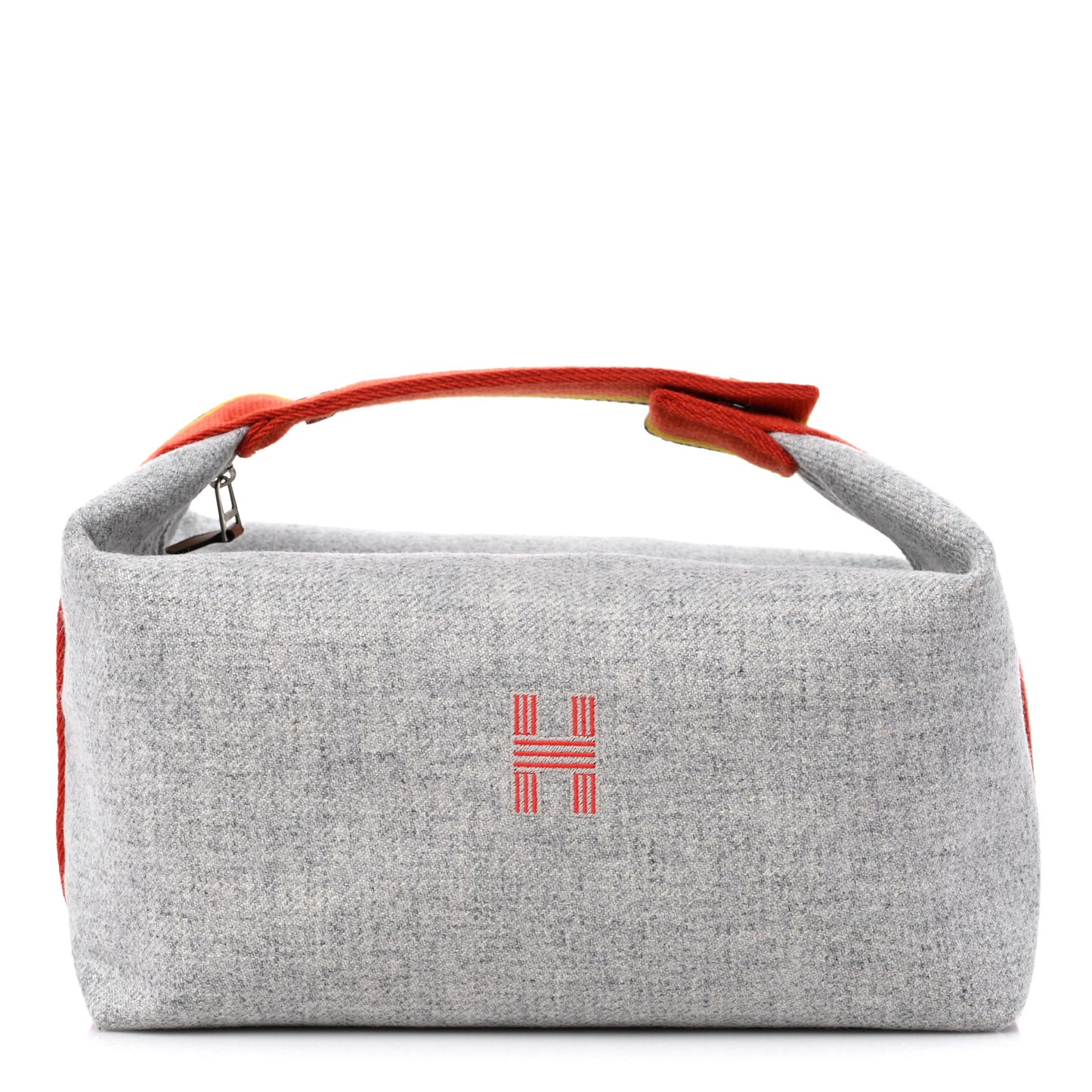 Canvas Large Bride-A-Brac Pouch Gris Flanelle