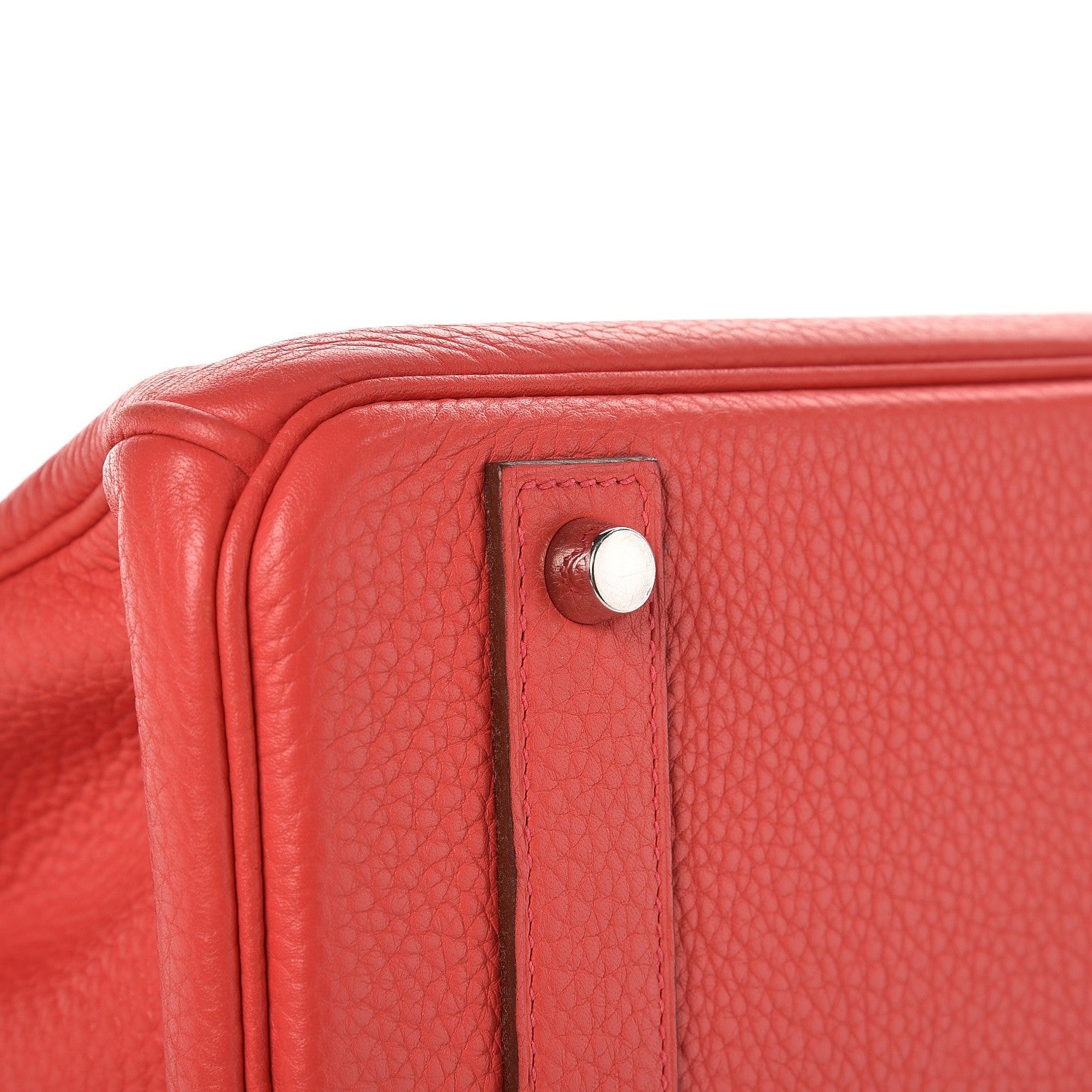 Hermes Taurillon Clemence Birkin 40 Bougainvillea 27 of 39