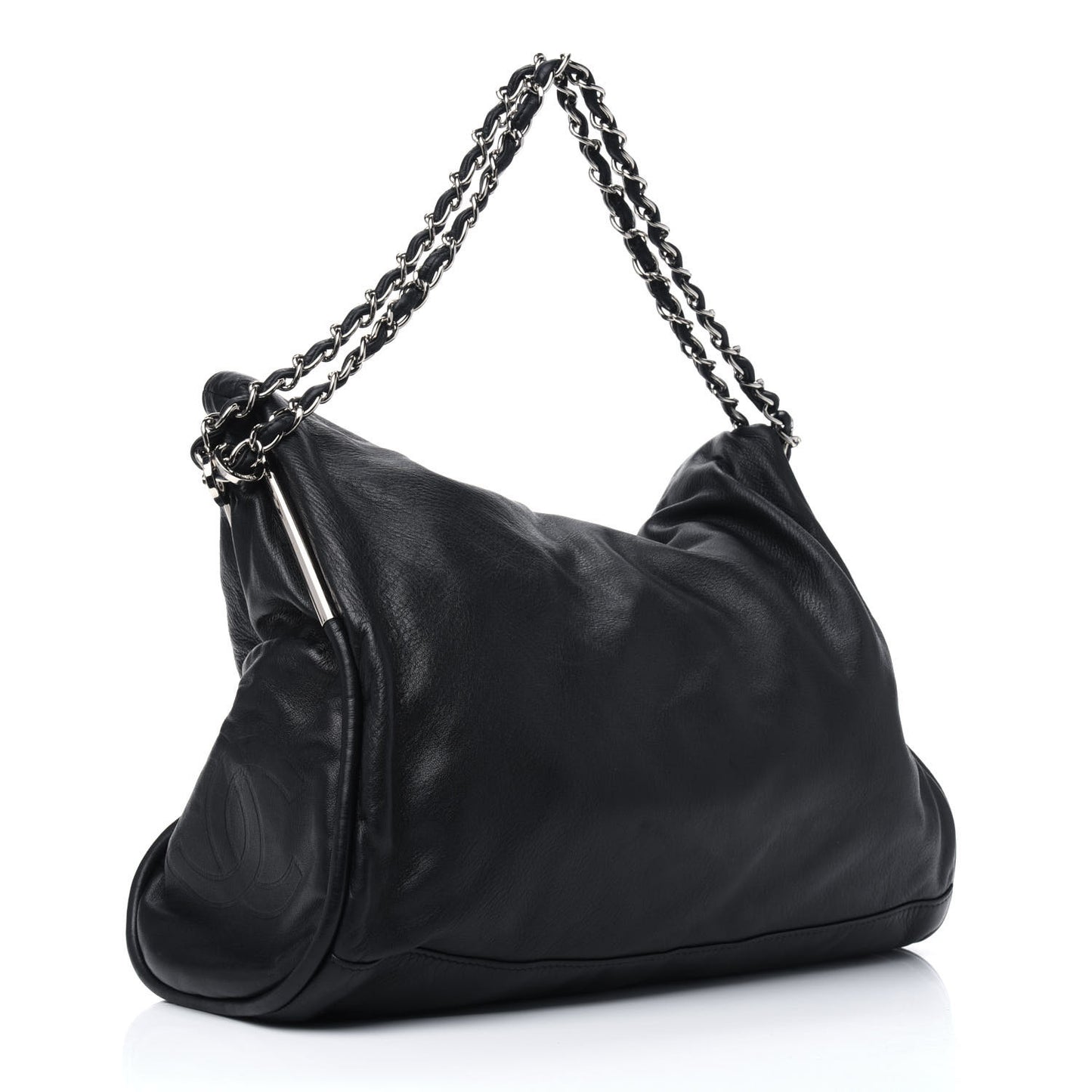 Lambskin Ultimate Soft Hobo Black