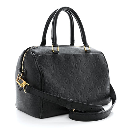 Louis Vuitton Empreinte Speedy Bandouliere 25 NM Black 3 of 14