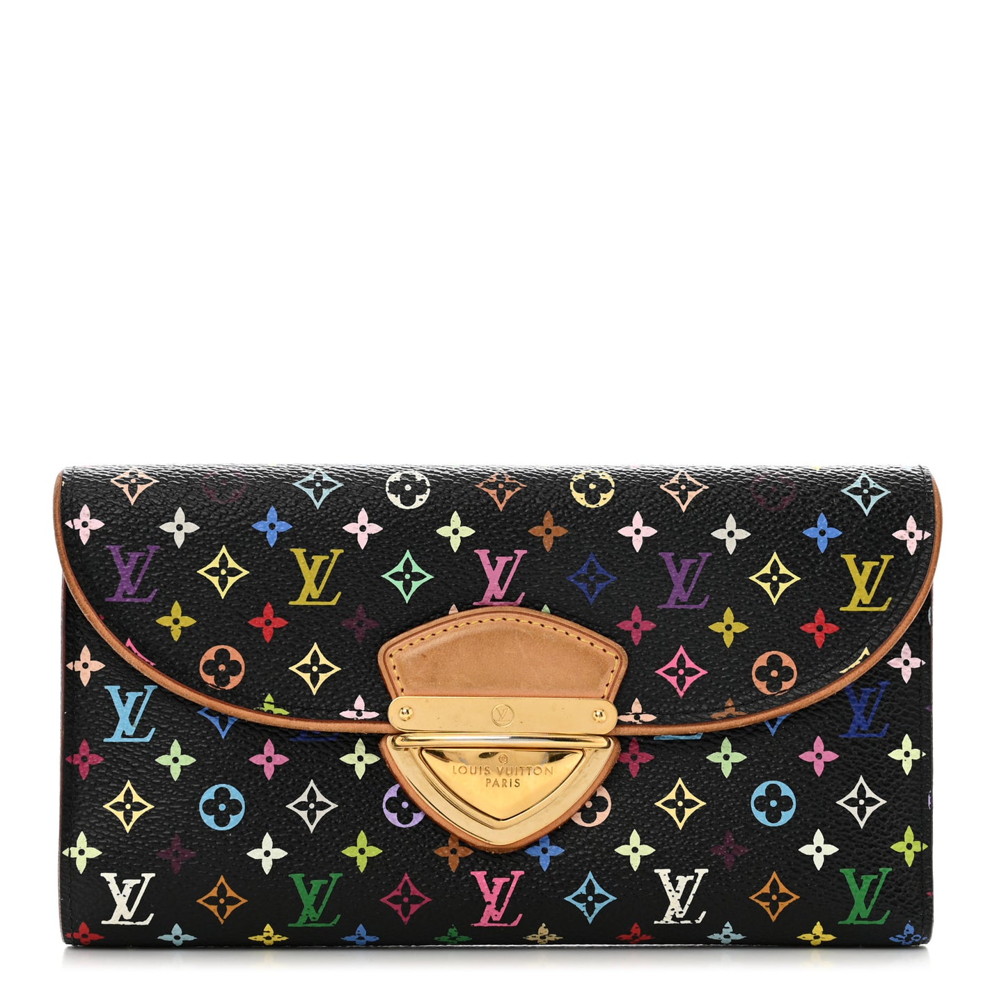 Monogram Multicolor Eugenie Wallet Black Grenade