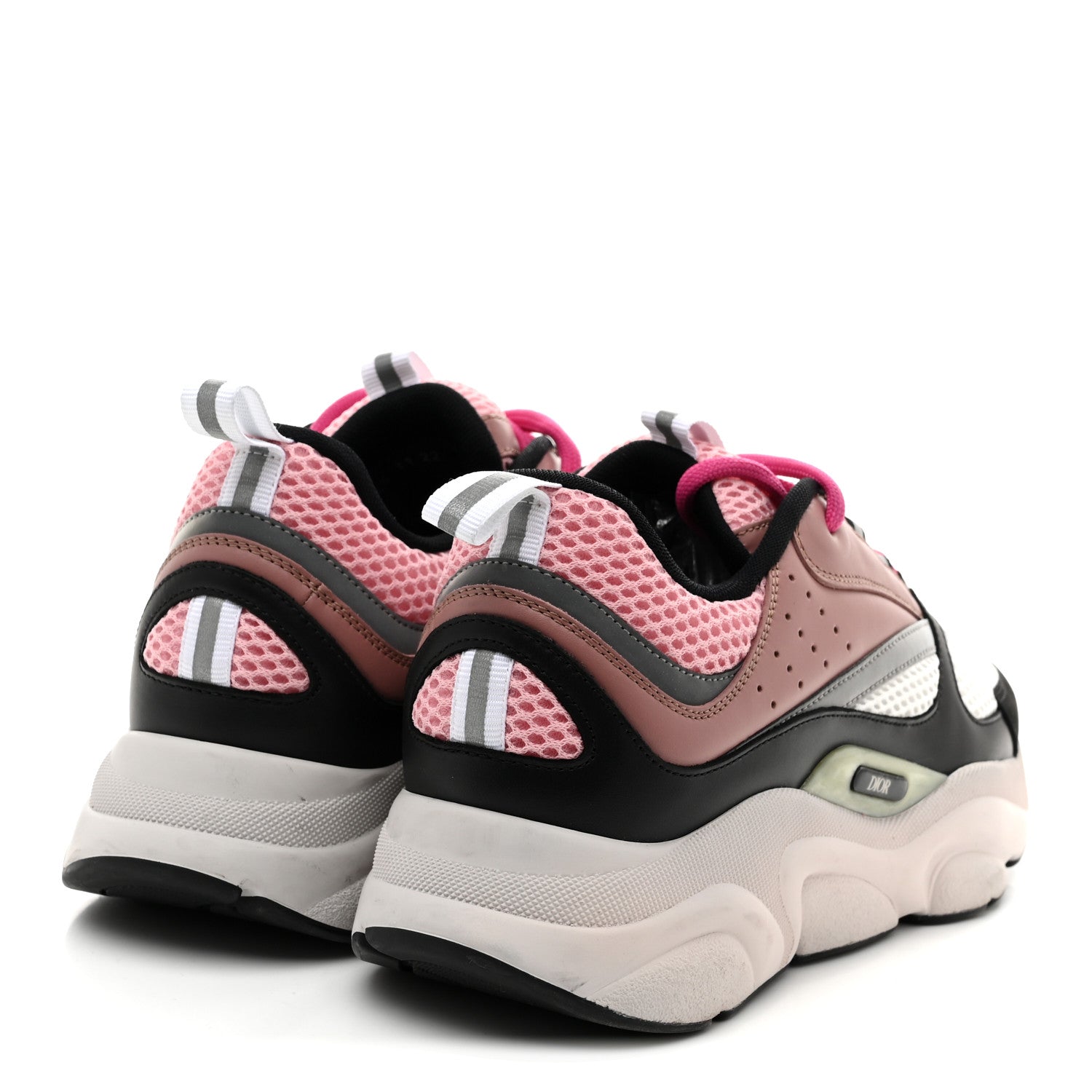Christian Dior Technical Mesh Calfskin Womens B22 Sneakers 40 Red 5 of 10