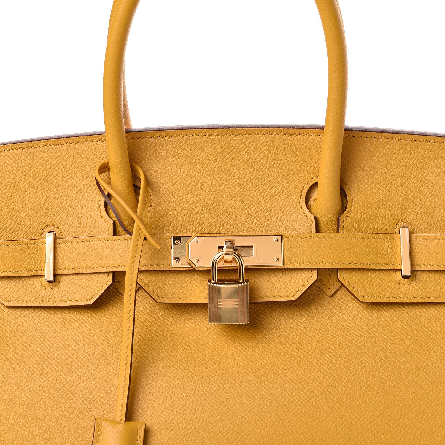 Hermes Epsom Birkin 30 Jaune Ambre 37 of 41