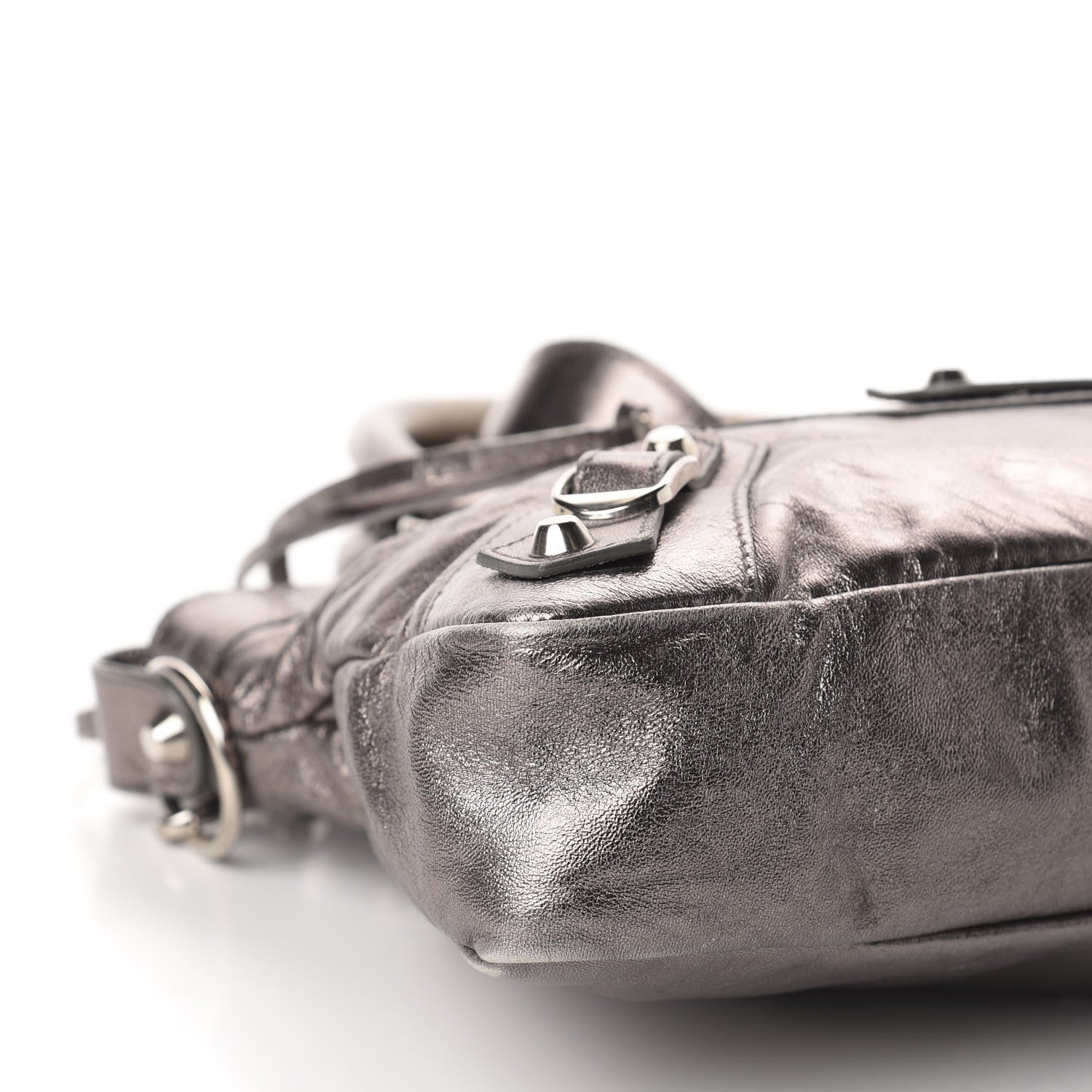 Balenciaga Agneau Classic Hardware First Pewter 6 of 14